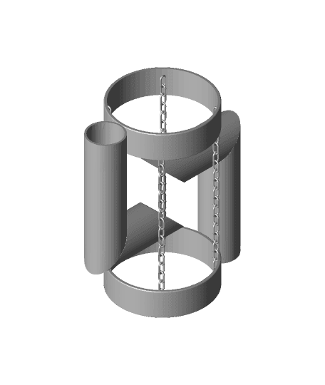 PVC Tensegrity Pipe Burst.stl 3d model