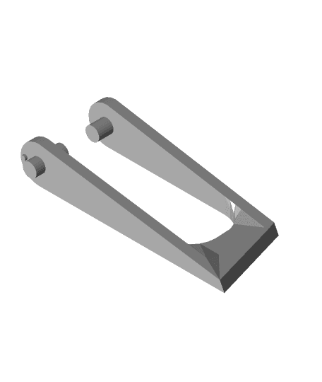 Keyboard Foot for HP KU-0316 (long and short) 3d model