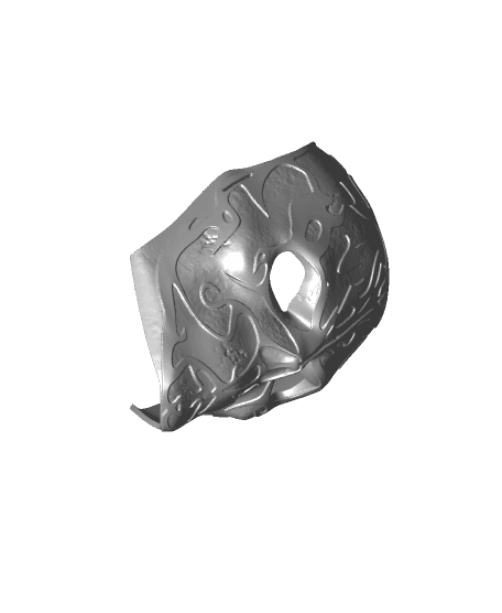 Cursed Skull Mask 3d model