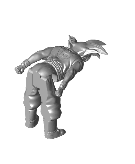 Articulating Goku - Dragonball Z 3d model