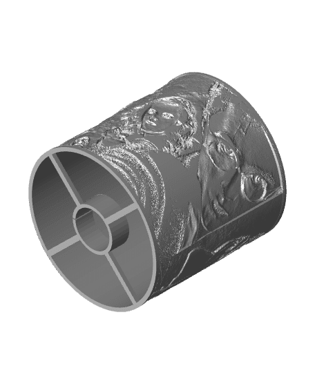 Harry Potter lithophane lamp E14,E26,E27 commercial use license 3d model