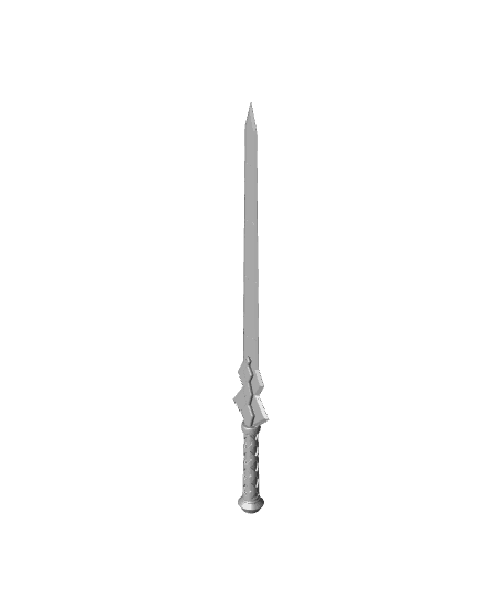 Sword Art Online Konno Yuuki Sword Printable Assembly 3d model