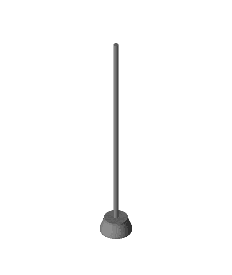 Round Broom.obj 3d model