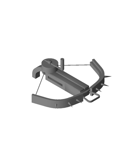 Spiked Crossbow.obj 3d model