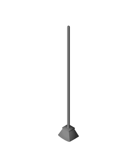 Triangle Broom.obj 3d model