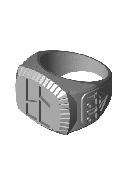 BambuLab FanBoy Varsity Ring 3d model