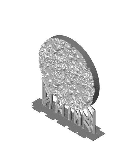 6mm/8mm Infantry Bases 3d model