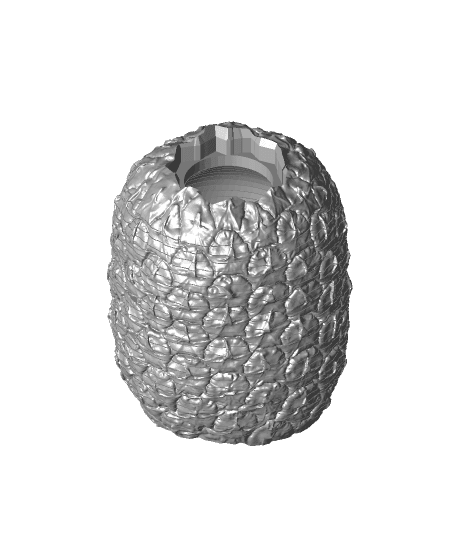 Pineapple Springo (Half Size) 3d model