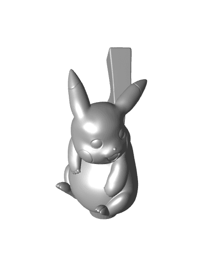 Pikachu-Desk Companion 3d model