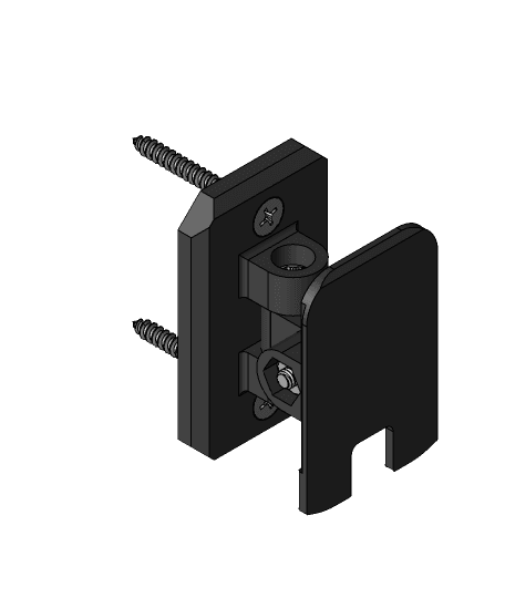 SimpliSafe Camera Adjustable Wall Mount 3d model