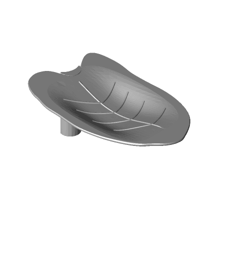 Small Bird Bath 3d model