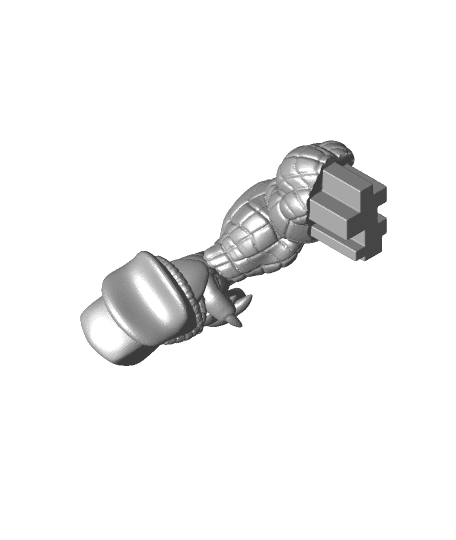 GatorMan_Hammer.stl 3d model