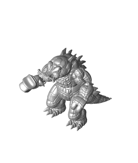 GatorMan_with_Hammer.stl 3d model