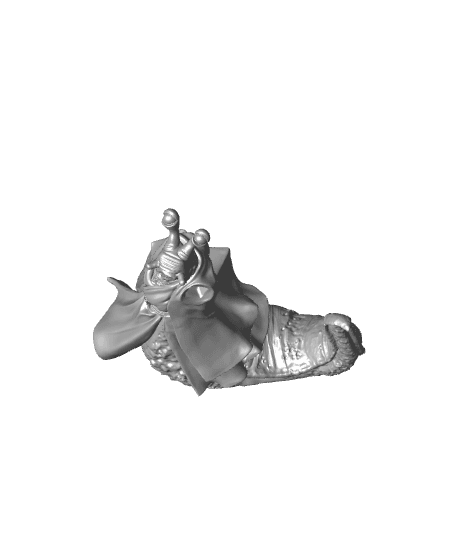 Spaceslug Zenmaster Sci-fi Miniature 3d model