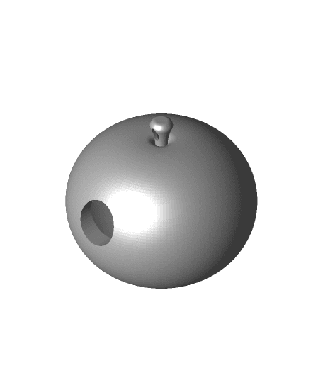 Apple birdhouse_Body 01.stl 3d model