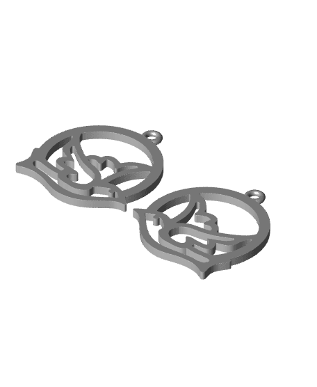 AC-EARRING-018 3d model