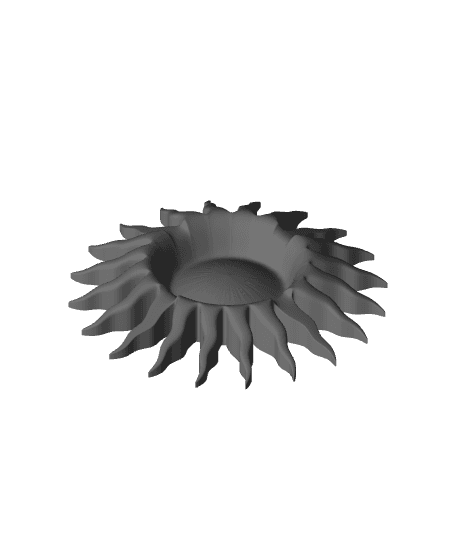 Sun Ashtray 3d model