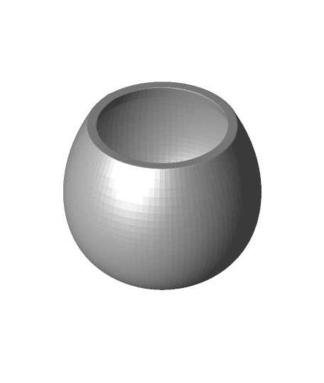 flower pot.stl 3d model