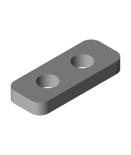 Customisable Elegoo Mars shim 3d model