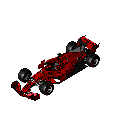 Ferrari F1 3d model