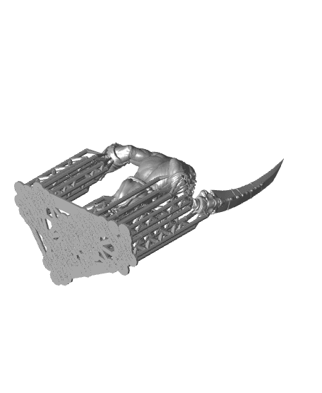 Bobokai Screamers with Sword 3d model