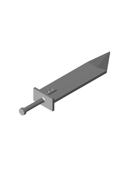 LEGO Final Fantasy Buster Sword 3d model