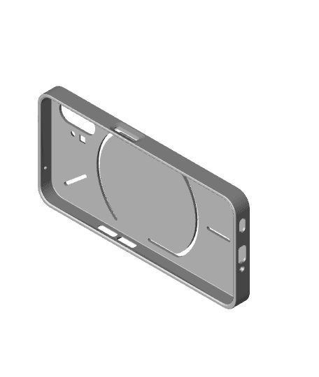 nothing phone with 1 inch ball mount.stl 3d model