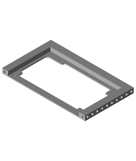 Modular case: PSU ATX (Part #13) 3d model