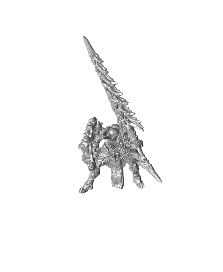 Lance - Gunlance and Lancer - Monster Hunting party - PRESUPPORTED - Illustrated and Stats - 32mm sc 3d model