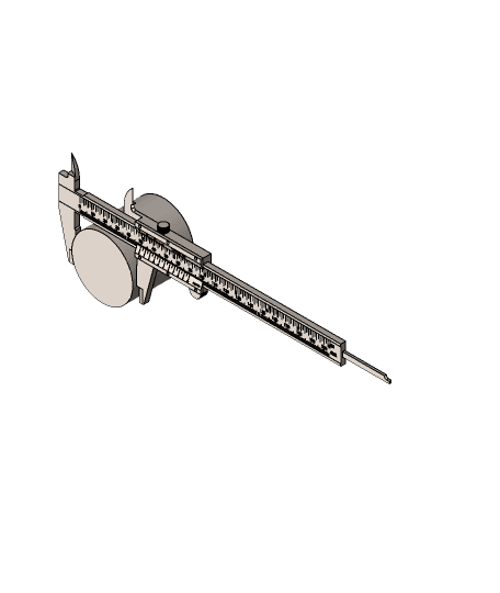  Vernier Caliper 3d model