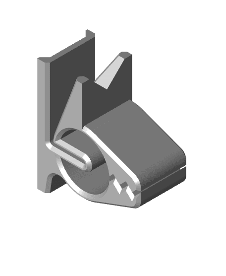 Chomper Hand Towel Hanger 3d model