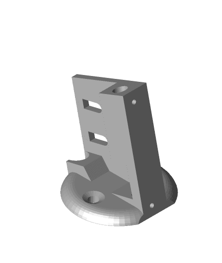 Filament runout sensor switch & filament guide for IKEA LACK table 3d model