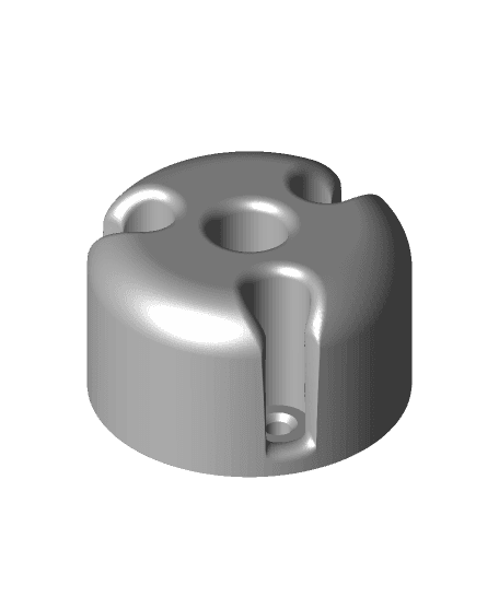 Desktop swing arm lamp base 3d model