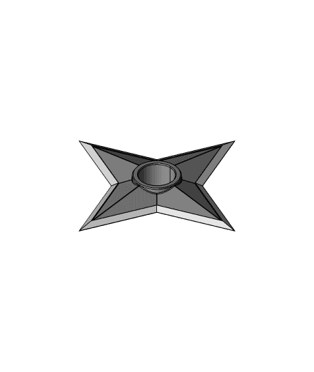 Naruto Shuriken 3d model