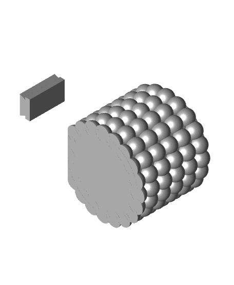 dovetail pot cloudy.stl 3d model