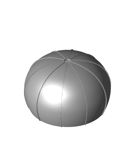 Balloon lampshade 3d model