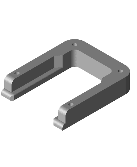 Flex 24V Battery Mount 3d model