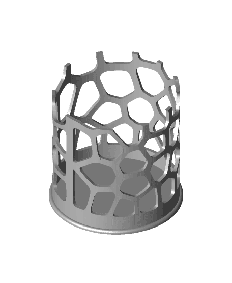 Pen Holder Voronoi 3d model