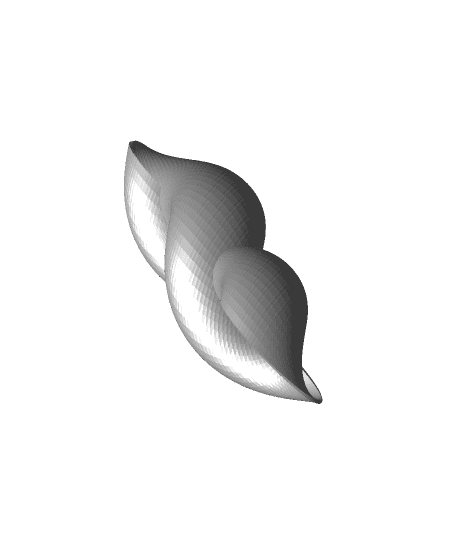 Inside Out Twisted Shell - Minimal Surface #3 3d model