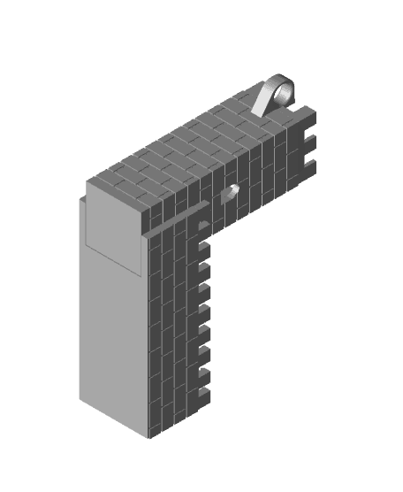 Foldable Watchtower Dice Tower / Print In Place / No Supports 3d model