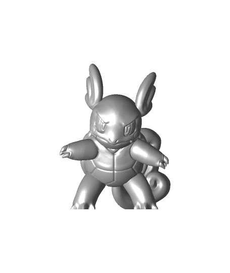 Wartortle - Pokemon - Fan Art 3d model