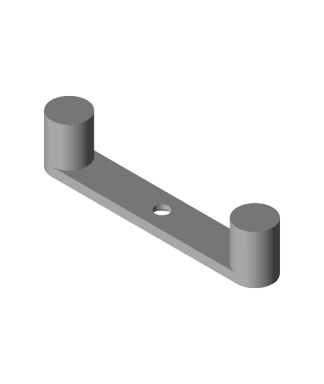 50 mm long center findger 3d model