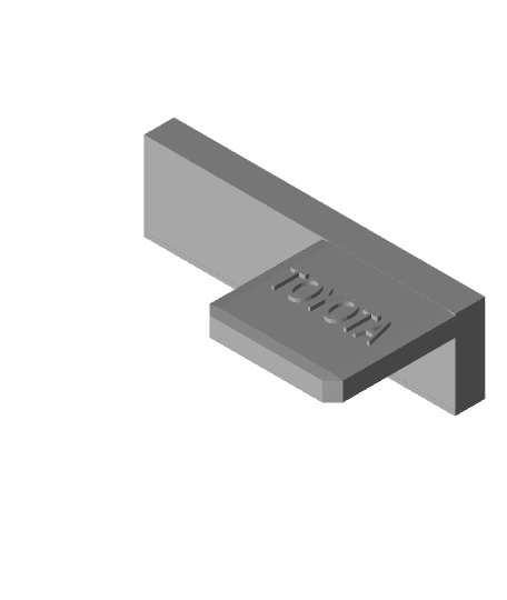 bench handle starlet 3d model