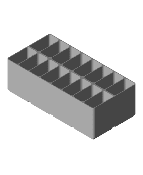 Gridfinity USB Cablemanager 2x4 3d model