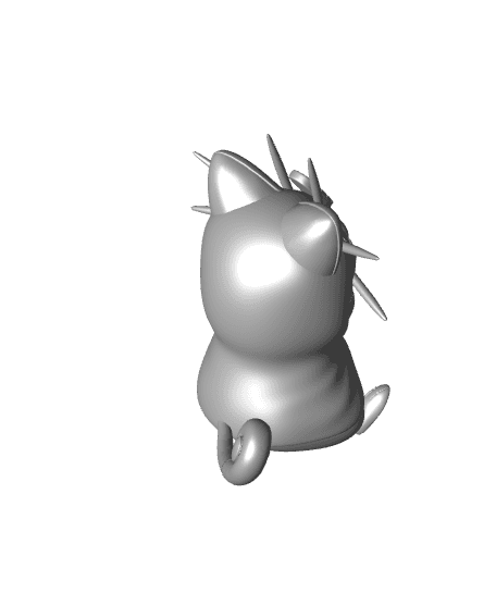 Cosplay Pikachu - Meowth 3d model