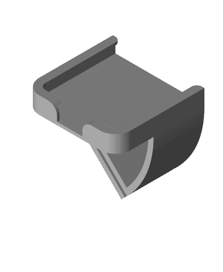 IPHONE MINI HOLDER ON IKEA VATTENKAR 3d model