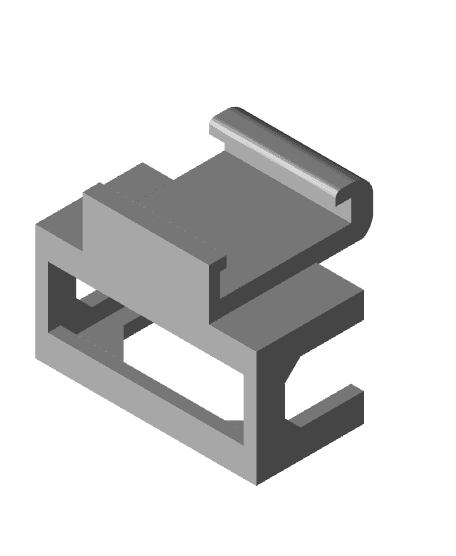 Raspberry Pi Holder for Prusa MK3/MK4 Frame 3d model