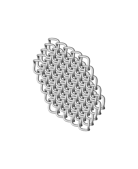 Hex Maille Samples 3d model