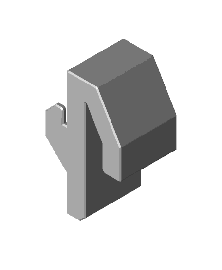 Wall Control Hanger for Woodpecker Tools 3d model