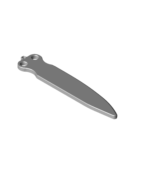 V2 trainer buttefly knife 3d model